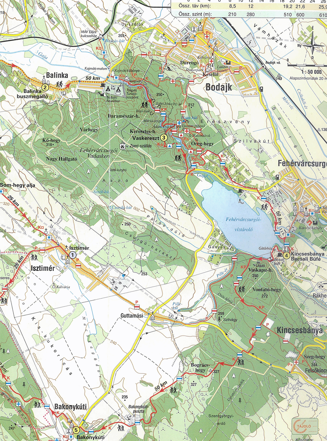 bodajk térkép 2007. Túrák, fotók, tanácsok túraszervezéshez. bodajk térkép