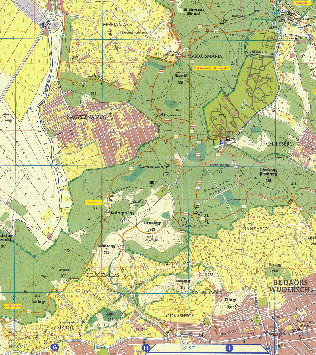 normafa térkép Budaőrs   Normafa 2008.11.22. normafa térkép