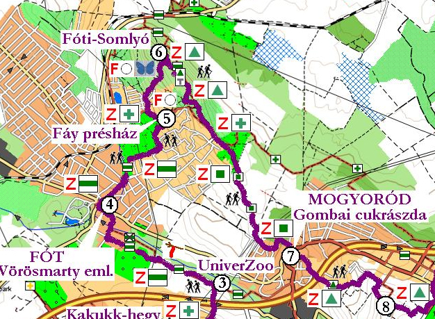 fót térkép Túrák, fotók, tanácsok túraszervezéshez. fót térkép